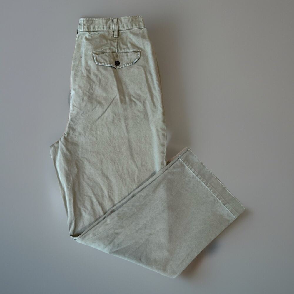 Vintage Abercrombie & Fitch Military Pants 33 Khaki Chino Minimalist New York